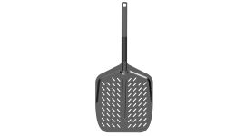 Witt Soft-Grip - Schwarzer Premium Pizzaschieber, perforiert - 12 Zoll