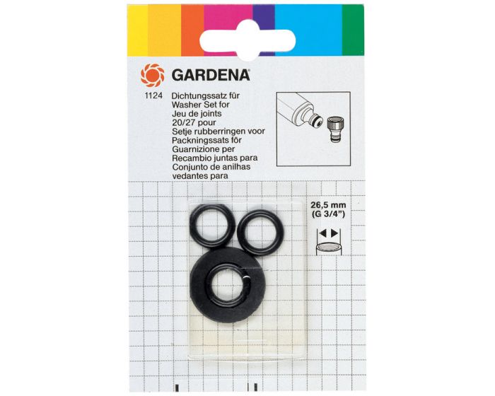 Gardena Set Gummiringe 3/4