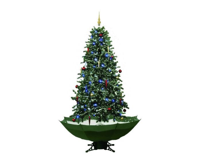 Schneiender Weihnachtsbaum Grün 170cm
