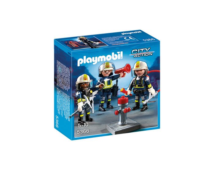 Playmobil Trio Feuerwehrleute - 5366