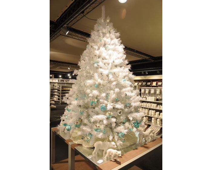 Weihnachtsbaum 150 cm Deluxe weiß