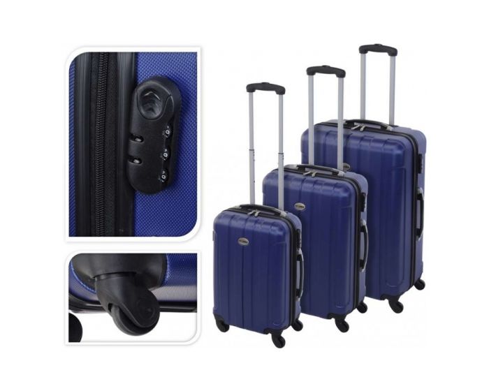 Koffer blau - 97 Liter