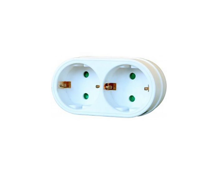 Brennenstuhl Adapterstecker 2 mit Schutzkontakt