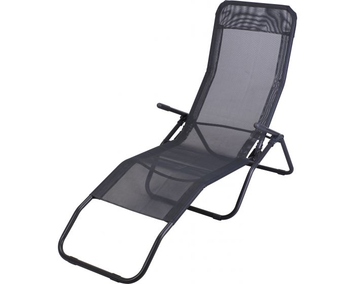 Siesta Lounger Gartenstuhl Anthrazit