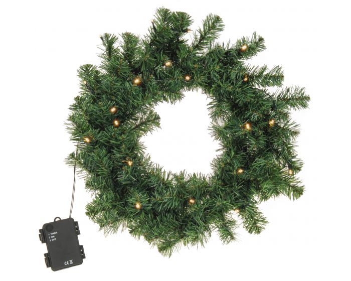 Kranz 40CM 100 Zweige mit LED