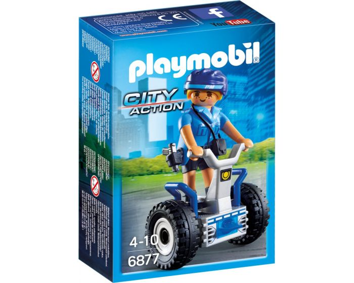 Playmobil Polizistin mit Balanceracer - 6877